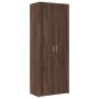 Armario de madera ingeniería marrón roble 70x42,5x225 cm by , Sideboards - Ref: Foro24-3281328, Price: 238,84 €, Discount: %