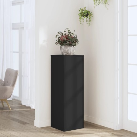 Soportes para plantas madera de ingeniería negro 33x33x100 cm by , Pot stands - Ref: Foro24-852952, Price: 69,42 €, Discount: %