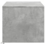Mesa de centro con luces LED madera de ingeniería gris hormigón by , Coffee table - Ref: Foro24-851987, Price: 107,56 €, Disc...