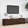 Mueble de TV LED madera ingeniería marrón roble 165x34x40 cm von , TV-Möbel - Ref: Foro24-852256, Preis: 105,85 €, Rabatt: %