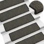 Selbstklebende Sisal-Stufenmatte 15 Stück Anthrazit 65x21x4cm von vidaXL, Treppenmatten - Ref: Foro24-326885, Preis: 97,11 €,...