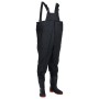 Vadeador de pecho con botas negro talla 42 by , Waders for hunting and fishing - Ref: Foro24-4016985, Price: 42,77 €, Discoun...
