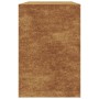 Leñero 100x40x60 cm Acero oxidado by , Firewood bags and holders - Ref: Foro24-850988, Price: 98,54 €, Discount: %