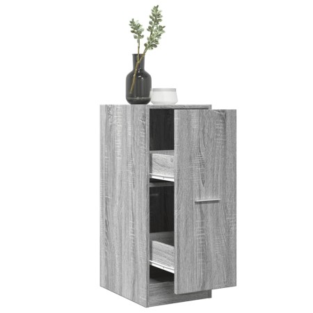 Armario botiquín madera ingeniería gris Sonoma 30x41x77,5 cm by , Lockers and storage cabinets - Ref: Foro24-855156, Price: 6...