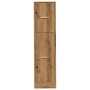 Armario botiquín madera ingeniería roble artisian 30x41x118 cm de , Taquillas y armarios de almacenamiento - Ref: Foro24-8551...