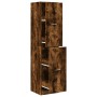 Armario botiquín madera ingeniería roble ahumado 40x41x144,5 cm von , Schließfächer und Lagerschränke - Ref: Foro24-3309649, ...