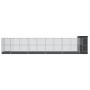 Pajarera con extensión acero plateado 1037x203x216 cm von , Füße und Vogelkäfige - Ref: Foro24-3214261, Preis: 1,00 €, Rabatt: %