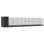 Pajarera con extensión acero plateado 1037x203x216 cm von , Füße und Vogelkäfige - Ref: Foro24-3214261, Preis: 1,00 €, Rabatt: %