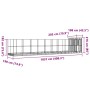 Pajarera con extensión acero plateado 1037x203x216 cm von , Füße und Vogelkäfige - Ref: Foro24-3214261, Preis: 1,00 €, Rabatt: %