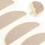 Stair tread mats 15 pcs white and brown 56x17x3 cm by vidaXL, Stair mats - Ref: Foro24-149852, Price: 61,27 €, Discount: %