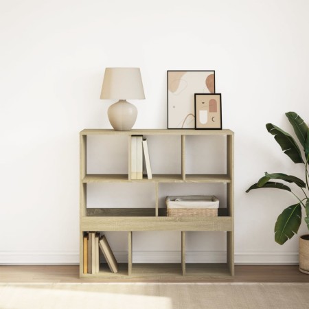 Estantería divisor de espacios roble Sonoma 100x33x94,5 cm von , Bücherregale und Regale - Ref: Foro24-854474, Preis: 82,39 €...