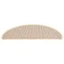 Stair tread mats 15 pcs white and brown 56x17x3 cm by vidaXL, Stair mats - Ref: Foro24-149852, Price: 61,27 €, Discount: %
