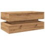 Mesa de centro con luces LED roble artisian 90x50x40 cm by , Coffee table - Ref: Foro24-857719, Price: 116,67 €, Discount: %