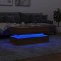 Mesa de centro con luces LED roble artisian 90x50x40 cm by , Coffee table - Ref: Foro24-857719, Price: 116,67 €, Discount: %