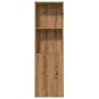 Armario de baño estrecho con ruedas madera roble artisian von , Schließfächer und Lagerschränke - Ref: Foro24-855303, Preis: ...