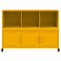 Aparador de acero amarillo mostaza 100,5x39x72 cm de , Aparadores - Ref: Foro24-846737, Precio: 131,76 €