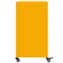 Aparador de acero amarillo mostaza 100,5x39x72 cm de , Aparadores - Ref: Foro24-846737, Precio: 131,76 €