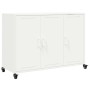 Aparador de acero blanco 100,5x39x72 cm von , Sideboards - Ref: Foro24-846685, Preis: 155,88 €, Rabatt: %