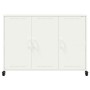 Aparador de acero blanco 100,5x39x72 cm von , Sideboards - Ref: Foro24-846685, Preis: 155,88 €, Rabatt: %
