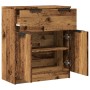 Aparador de madera de ingeniería envejecida 60x30x70 cm von , Sideboards - Ref: Foro24-856838, Preis: 75,66 €, Rabatt: %