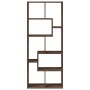 Librería divisora madera ingeniería marrón roble 67x25x161,5 cm by , Bookcases and shelves - Ref: Foro24-858081, Price: 90,01...