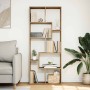 Librería divisora madera ingeniería roble artisan 67x25x161,5cm by , Bookcases and shelves - Ref: Foro24-858083, Price: 87,92...