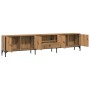 Mueble TV cajón madera ingeniería roble artesanal 200x25x44 cm de , Muebles TV - Ref: Foro24-857697, Precio: 128,42 €, Descue...
