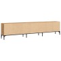 Mueble TV cajón madera ingeniería roble artesanal 200x25x44 cm de , Muebles TV - Ref: Foro24-857697, Precio: 128,42 €, Descue...