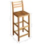 Set mesa de bar y sillas 7 piezas de madera de acacia maciza von , Möbelsets für Küchen und Esszimmer - Ref: Foro24-246671, P...