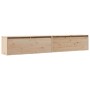 Armario de pared 2 uds madera maciza de pino 100x30x35cm von , Regale und Regale - Ref: Foro24-813466, Preis: 145,67 €, Rabat...