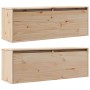 Armario de pared 2 uds madera maciza de pino 100x30x35cm von , Regale und Regale - Ref: Foro24-813466, Preis: 145,67 €, Rabat...