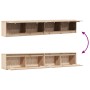 Armario de pared 2 uds madera maciza de pino 100x30x35cm von , Regale und Regale - Ref: Foro24-813466, Preis: 145,67 €, Rabat...