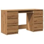 Escritorio madera de ingeniería roble artisan 140x50x77 cm von , Schreibtische - Ref: Foro24-855961, Preis: 196,13 €, Rabatt: %