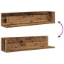 Estantes de pared 2 uds madera envejecida 75x16,5x16,5 cm von , Regale und Regale - Ref: Foro24-860038, Preis: 38,72 €, Rabat...