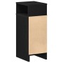 Mesilla de noche con cajón negro 25x31x66 cm von , Nachttische - Ref: Foro24-858616, Preis: 66,83 €, Rabatt: %