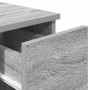 Mesilla de noche con cajón gris sonoma 20x36x60 cm by , Nightstands - Ref: Foro24-858705, Price: 46,34 €, Discount: %