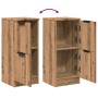 Aparadores 2 uds madera ingeniería roble artisian 30x30x70 cm von , Sideboards - Ref: Foro24-856962, Preis: 74,11 €, Rabatt: %