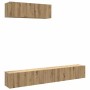 Muebles TV de pared 3 uds roble artisan 100x30x30 cm von , TV-Möbel - Ref: Foro24-3329008, Preis: 189,78 €, Rabatt: %