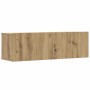 Muebles TV de pared 3 uds roble artisan 100x30x30 cm von , TV-Möbel - Ref: Foro24-3329008, Preis: 189,78 €, Rabatt: %