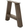 Patas de mesa de centro forma A 2uds acero 30x(30-31) cm by , Table legs - Ref: Foro24-4012811, Price: 47,72 €, Discount: %
