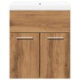 Juego de muebles baño 2 piezas madera ingeniería roble artisan von , Badezimmermöbel - Ref: Foro24-3328582, Preis: 127,05 €, ...