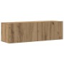 Mueble para TV de pared madera contrachapada artesanal 5 piezas de , Muebles TV - Ref: Foro24-3329146, Precio: 149,94 €, Desc...