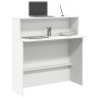 Mostrador de recepción blanco 100x50x103,5 cm madera ingeniería von , Schreibtische - Ref: Foro24-859024, Preis: 149,42 €, Ra...