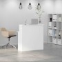 Mostrador de recepción blanco 100x50x103,5 cm madera ingeniería von , Schreibtische - Ref: Foro24-859024, Preis: 149,42 €, Ra...