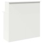 Mostrador de recepción blanco 100x50x103,5 cm madera ingeniería von , Schreibtische - Ref: Foro24-859024, Preis: 149,42 €, Ra...