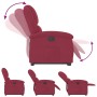Sillón reclinable elevable terciopelo rojo tinto by , Armchairs - Ref: Foro24-3204305, Price: 286,39 €, Discount: %