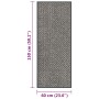 Hellbraune Knoten-Fußmatte 60x150 cm von vidaXL, Fußmatten - Ref: Foro24-326945, Preis: 28,60 €, Rabatt: %