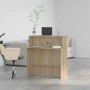 Mostrador de recepción roble sonoma 100x50x103,5 cm von , Schreibtische - Ref: Foro24-859026, Preis: 133,54 €, Rabatt: %