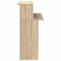 Mostrador de recepción roble sonoma 100x50x103,5 cm von , Schreibtische - Ref: Foro24-859026, Preis: 133,54 €, Rabatt: %