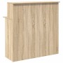 Mostrador de recepción roble sonoma 100x50x103,5 cm von , Schreibtische - Ref: Foro24-859026, Preis: 133,54 €, Rabatt: %